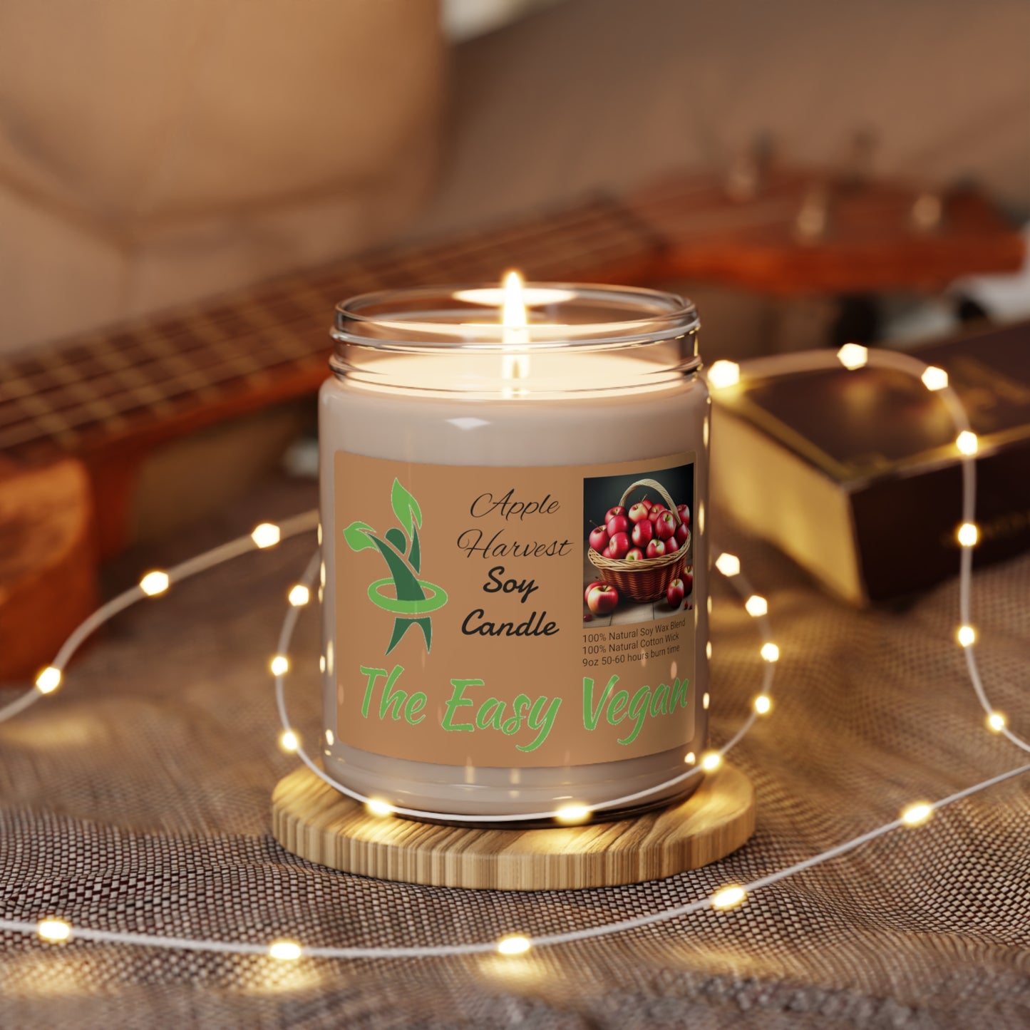 Apple Harvest Scented Soy Candle, 9oz