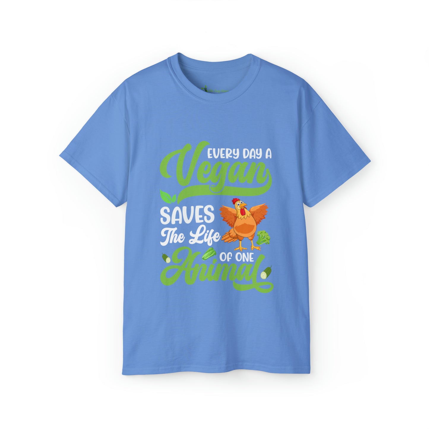 Vegans save Animal Lives- Cotton Tee