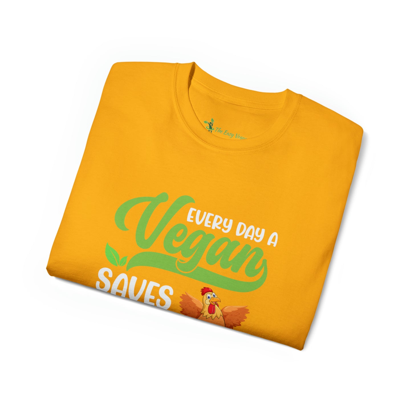 Vegans save Animal Lives- Cotton Tee
