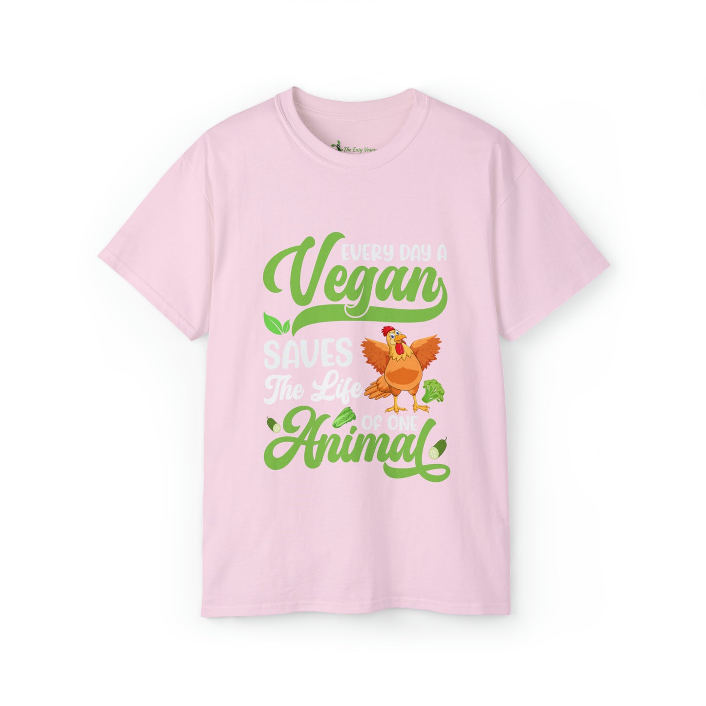 Vegans save Animal Lives- Cotton Tee