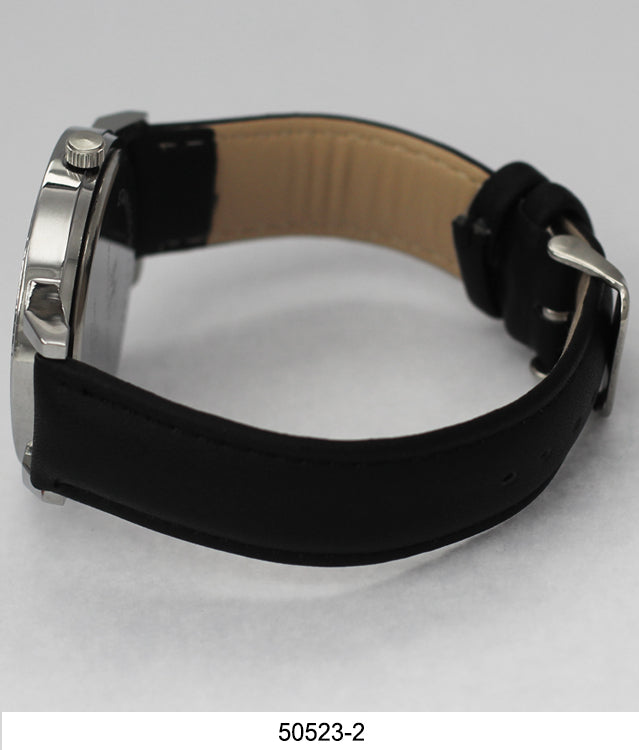 Orchid Millie Ladies - Vegan Leather Band Watch with a silver body on a plain background.