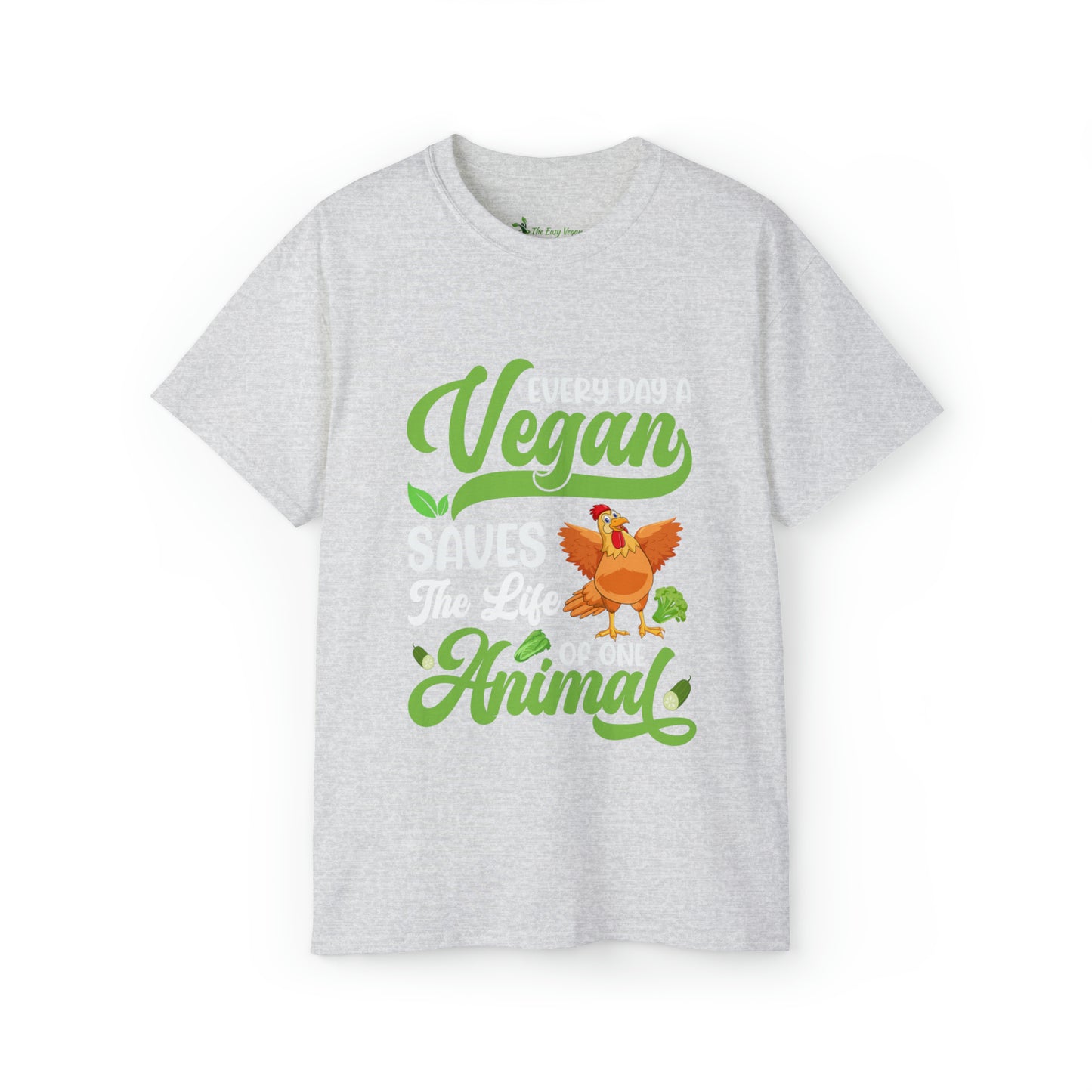 Vegans save Animal Lives- Cotton Tee