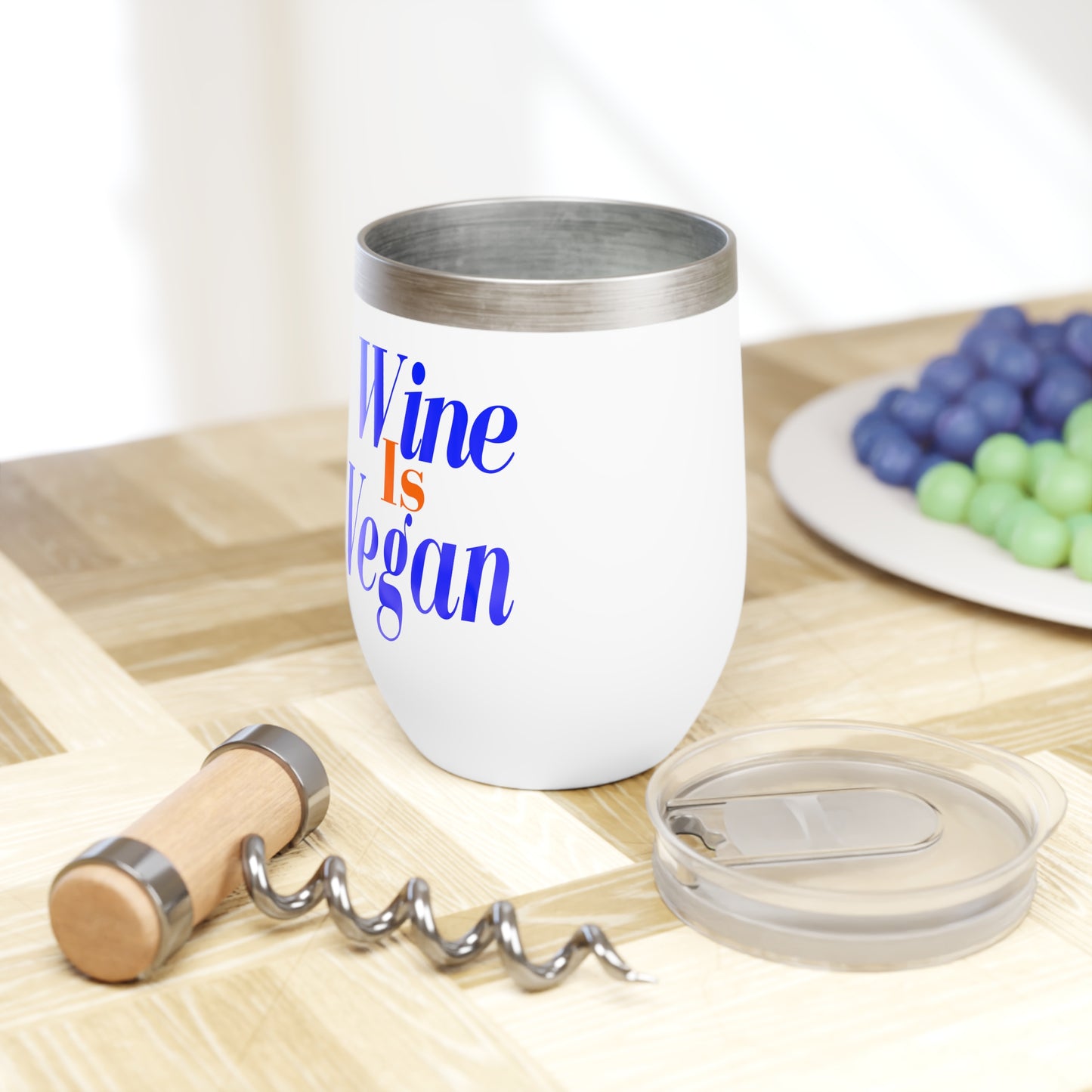 Chill Wine is Vegan Tumbler