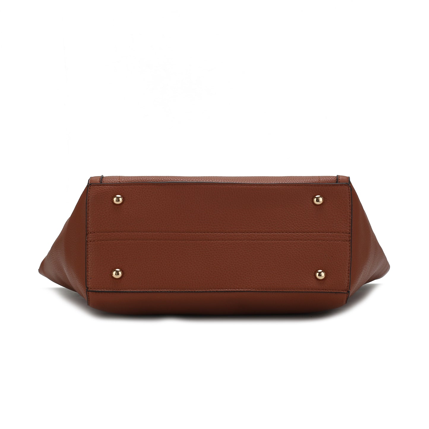 An Alexandra Vegan Leather Women Tote Handbag with Wallet by Pink Orpheus with two handles.