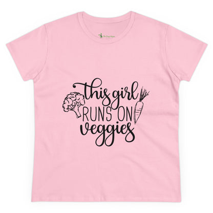 This Girl Runs on Veggies - Women's Tee