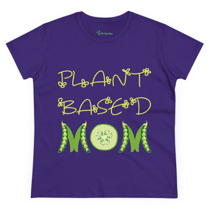 Plant Based Mom- Women's  Cotton Tee