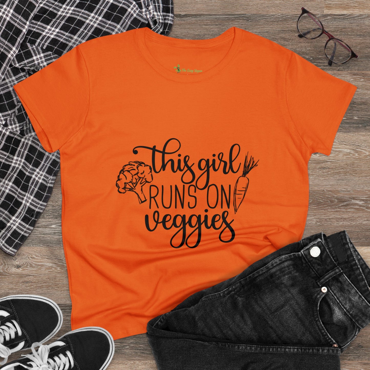 This Girl Runs on Veggies - Women's Tee