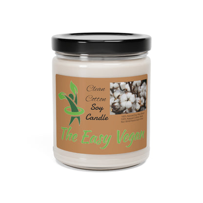 Clean Cotton Scented Soy Candle, 9oz