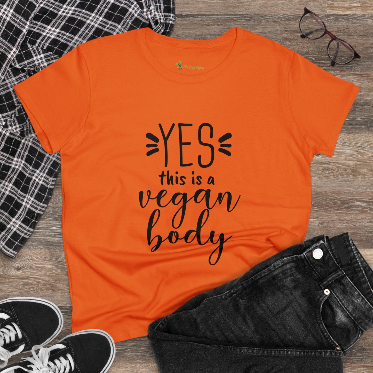 YES This is a Vegan Body - Women's Tee