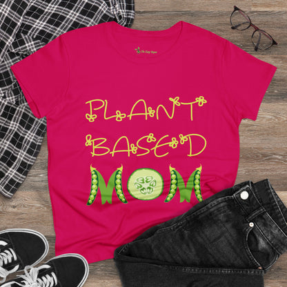 Plant Based Mom- Women's  Cotton Tee