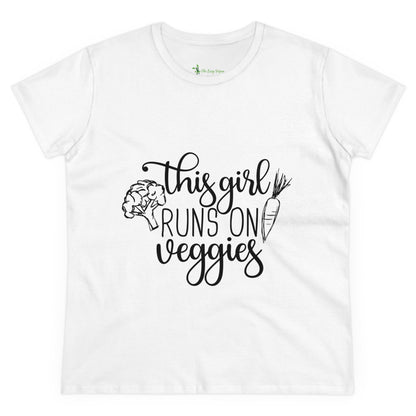 This Girl Runs on Veggies - Women's Tee