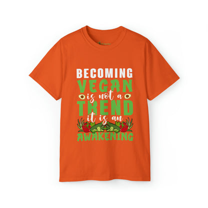 Becoming Vegan is not a Trend -  Cotton Tee