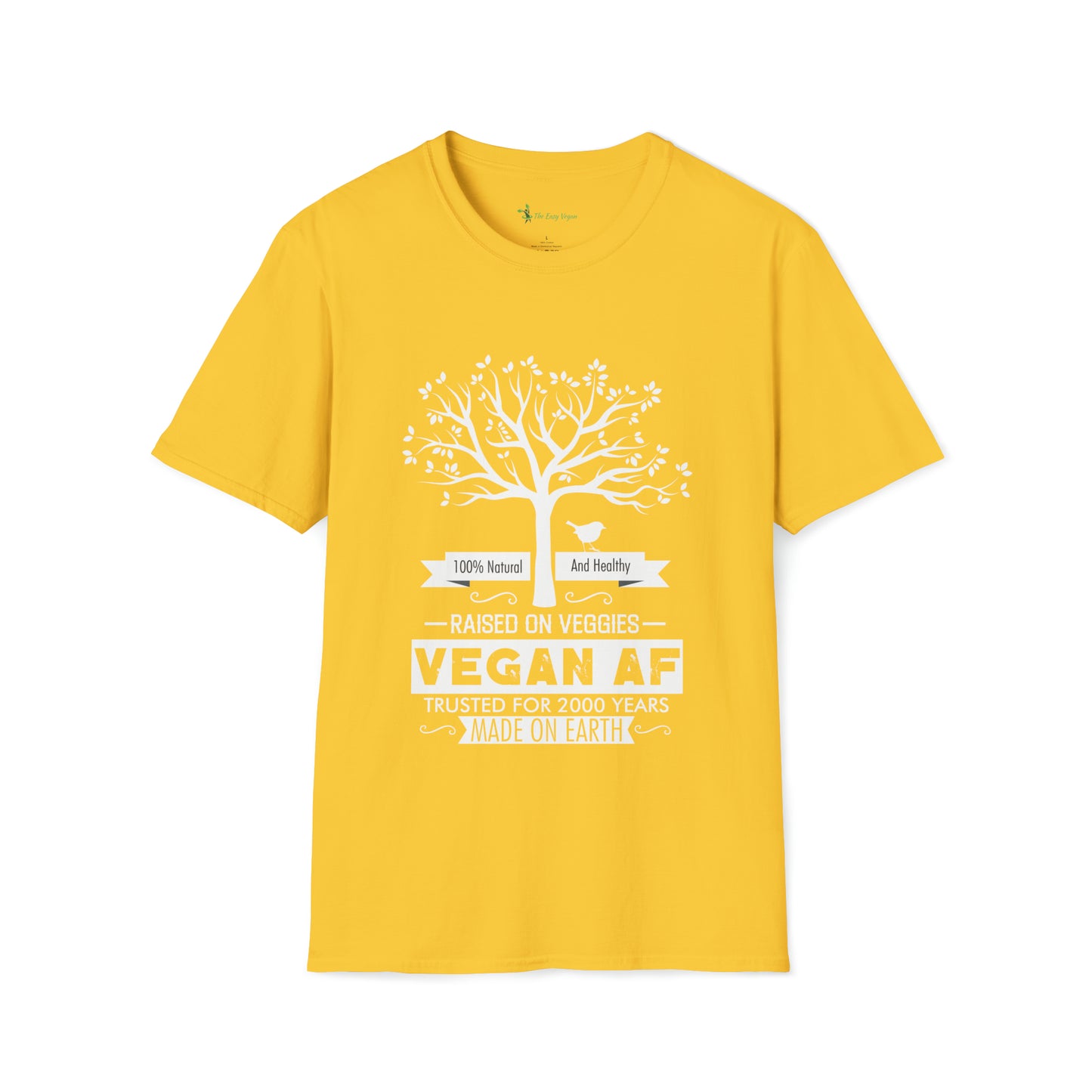 Vegan AF, Raised on Veggies T-shirt
