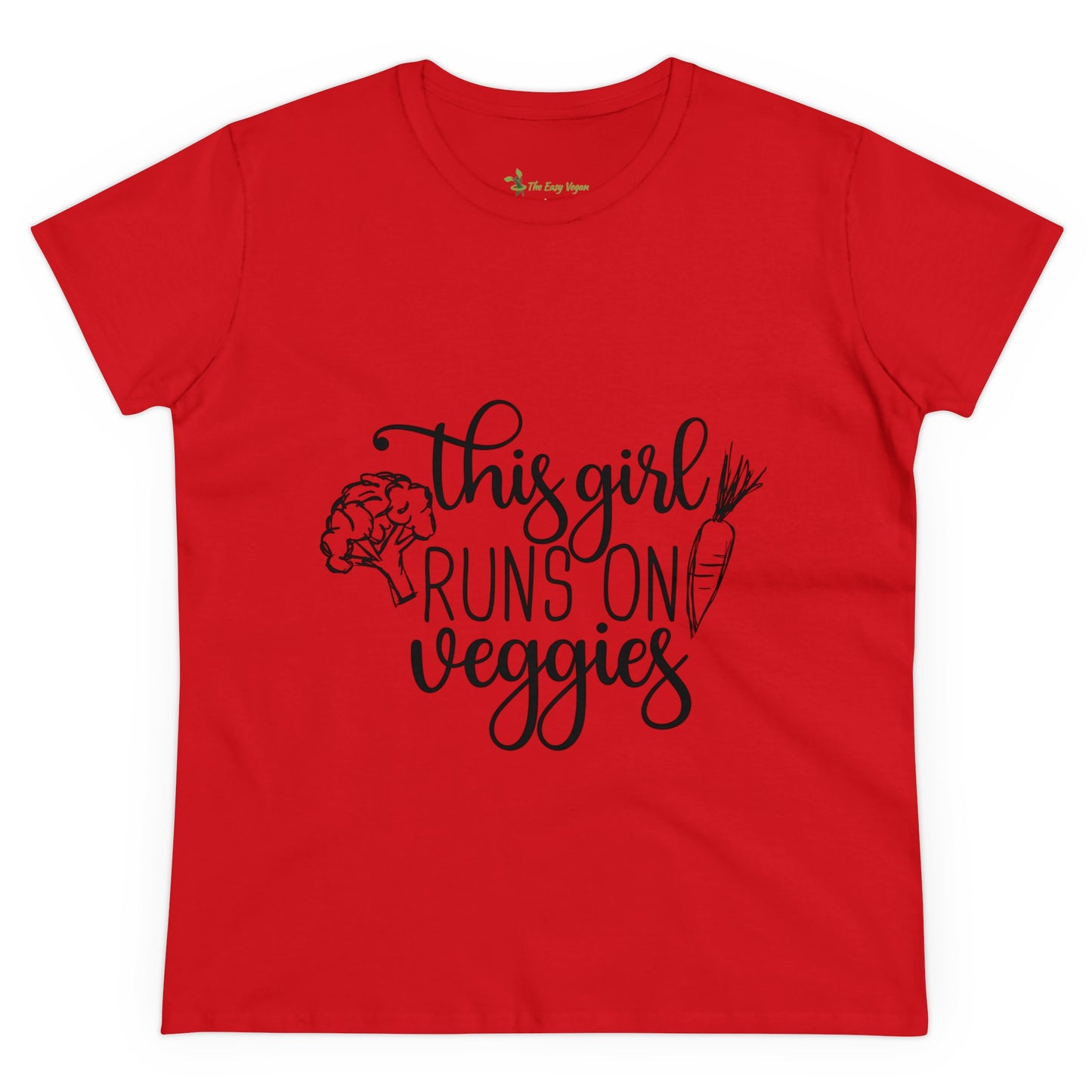 This Girl Runs on Veggies - Women's Tee