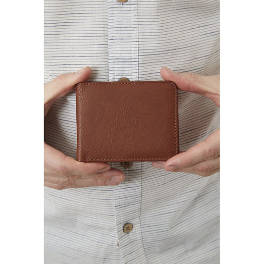 Easy Vegan Leather Bi-Fold Wallet