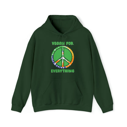 Vegan for Peace Everything -  Hoodie