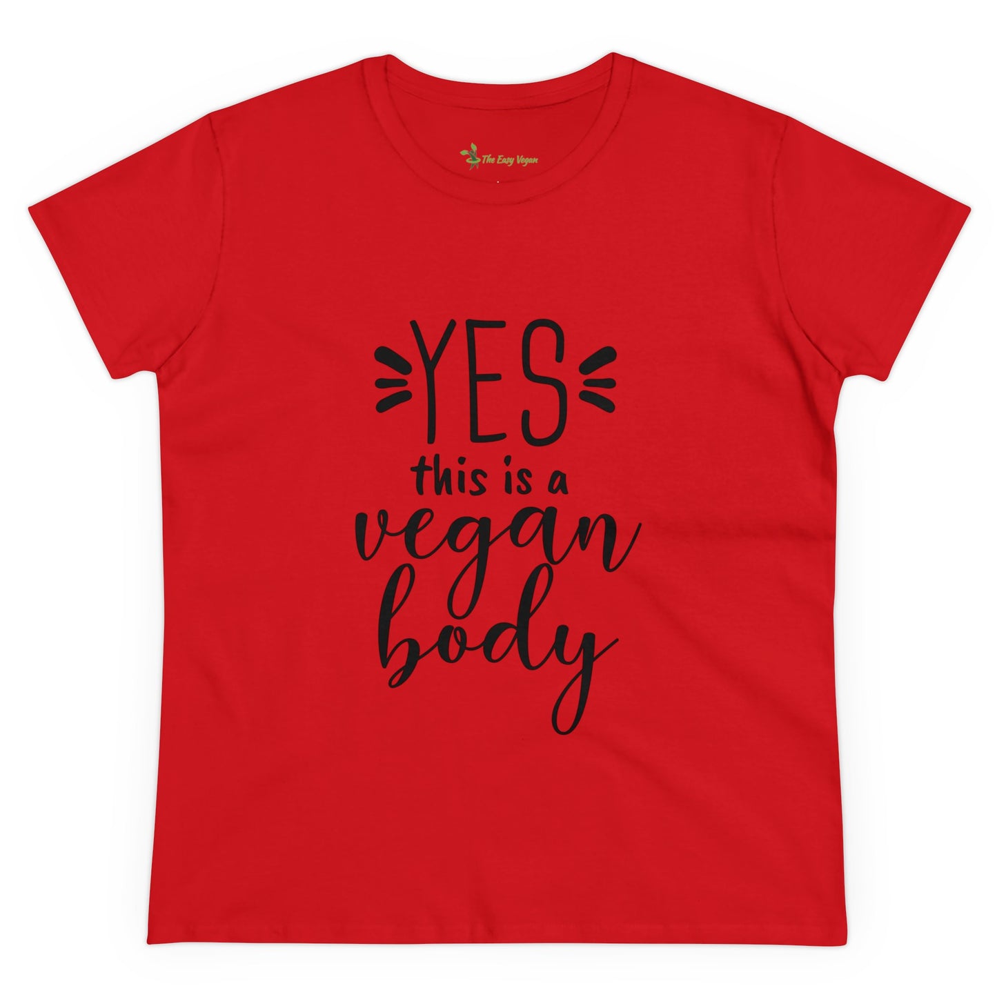 YES This is a Vegan Body - Women's Tee