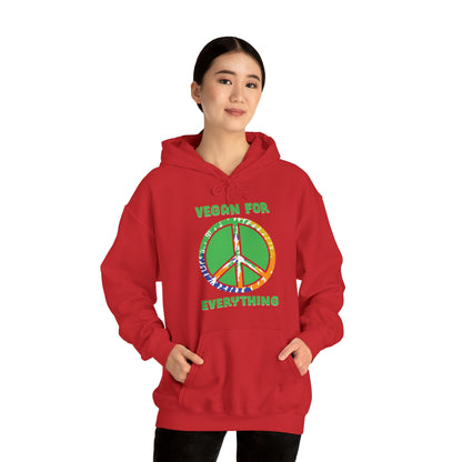 Vegan for Peace Everything -  Hoodie