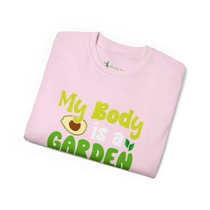 My Body is a Garden no a Graveyard -  Cotton Tee