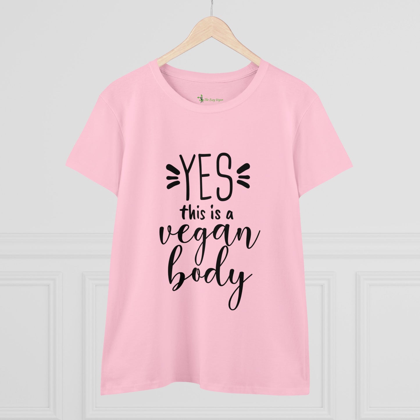 YES This is a Vegan Body - Women's Tee