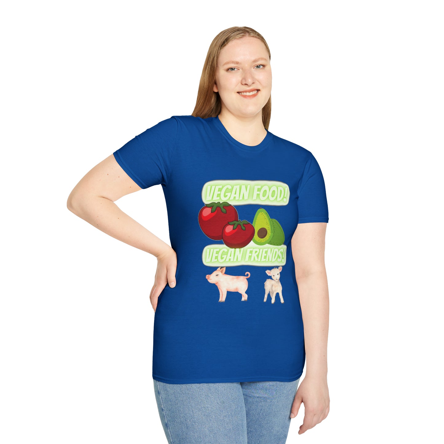 Vegan Food Vegan Friends T-Shirt