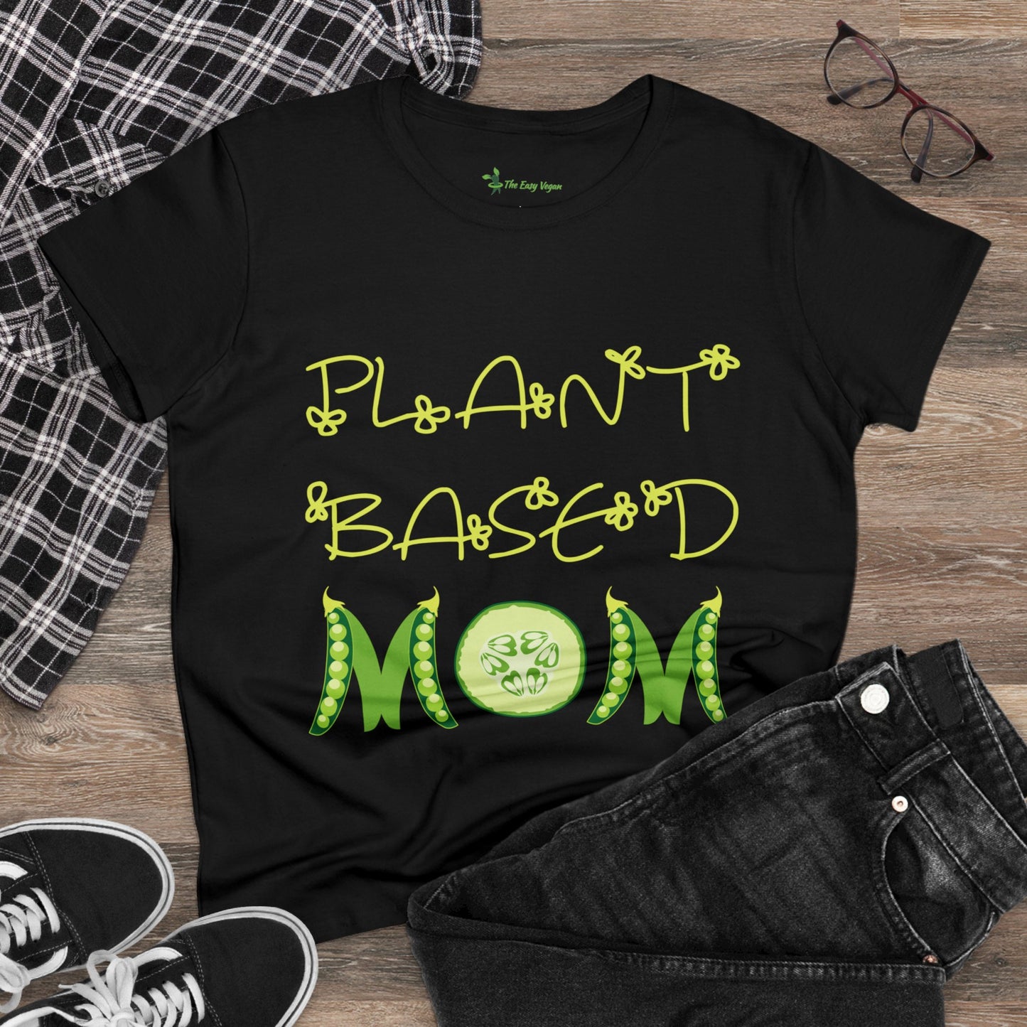 Plant Based Mom- Women's  Cotton Tee