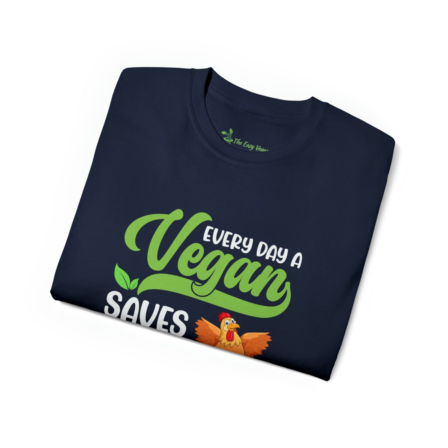 Vegans save Animal Lives- Cotton Tee