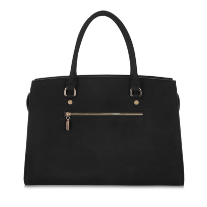 Aricia Vegan Fashion Computer Bag - Black