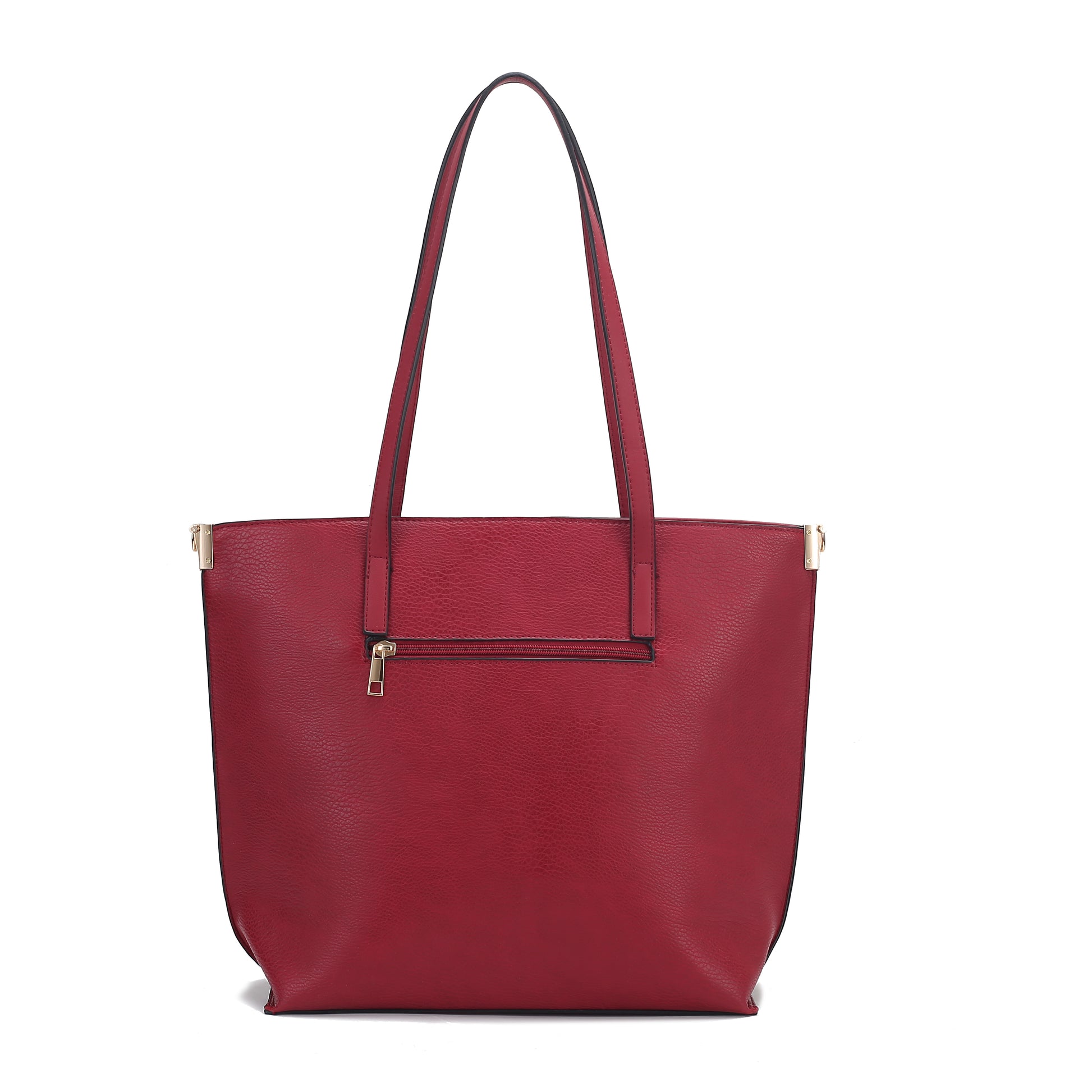 The Emery Vegan Leather Women Tote Bag with Wallet by Pink Orpheus.