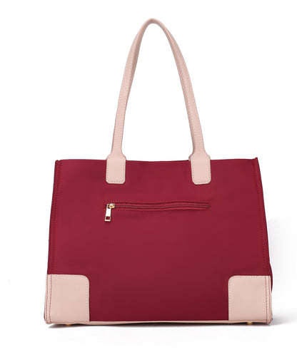 A Louise Tote Handbag and Wallet Set in vegan leather from Pink Orpheus.