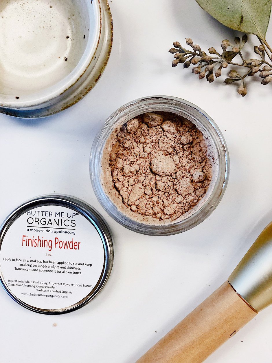 Organic Finishing Powder Setting