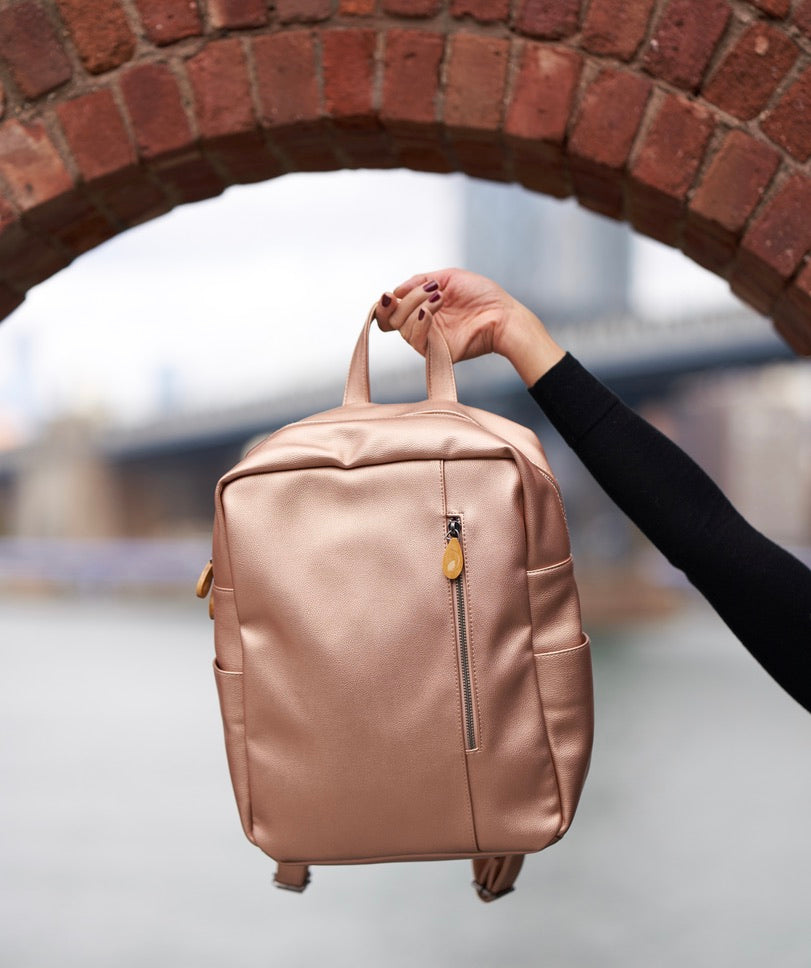 The Backpack Laptop ready - Vegan Leather