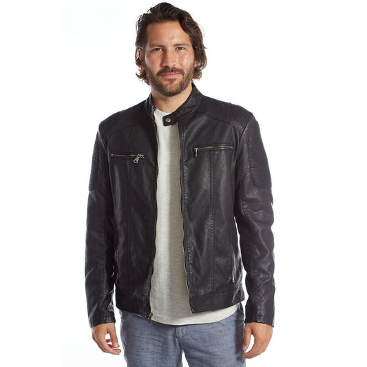 Justin Vegan Leather Jacket