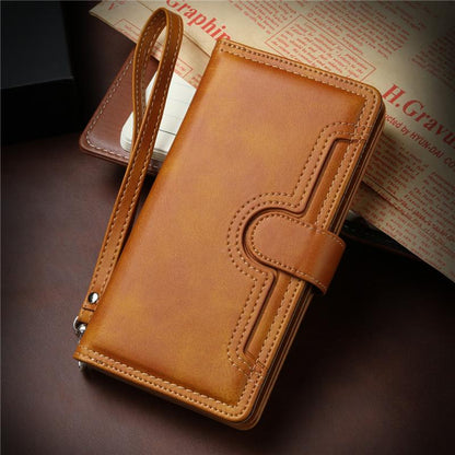 iPhone Premium Vegan Leather Wallet Case for