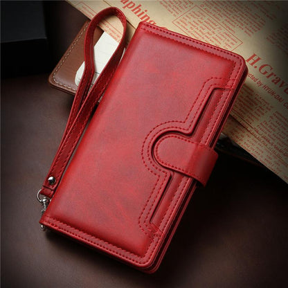 iPhone Premium Vegan Leather Wallet Case for