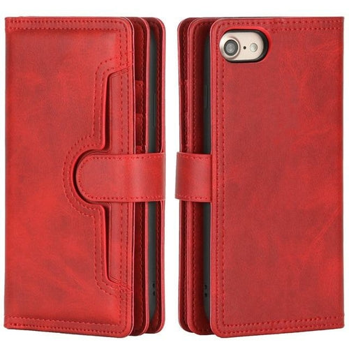 iPhone Premium Vegan Leather Wallet Case for